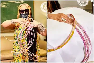 Woman with Guiness World Record for longest fingernails cuts them after nearly 30 years