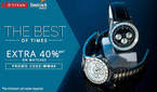 Extra 40% off on Branded Women Watches (Fastrack, Titan & Sonata)