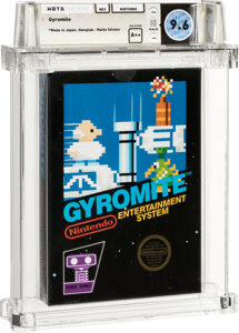 Gyromite - Wata 9.6 A++ Sealed [Matte Sticker, First Production], NES Nintendo 1985 USA