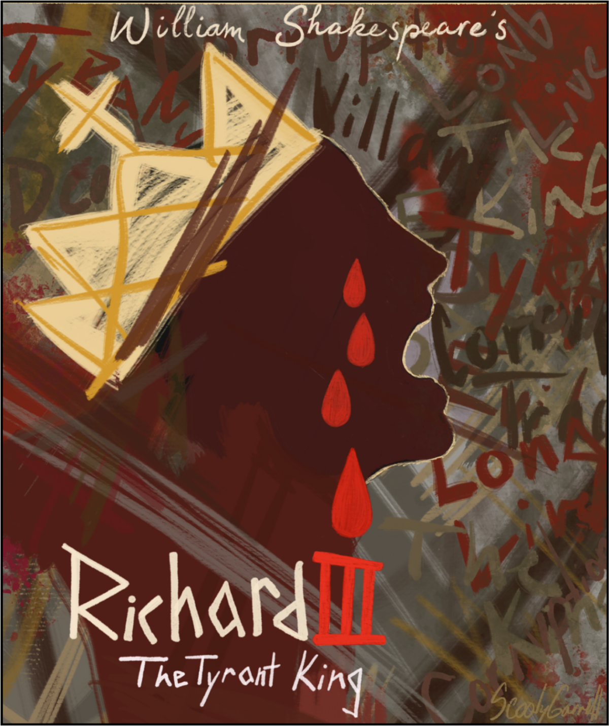 richard iii shakespeare poster