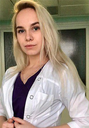 Y tá Nadia. Ảnh: VK