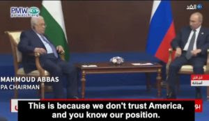 Abbas to Putin: ‘We don’t trust America’