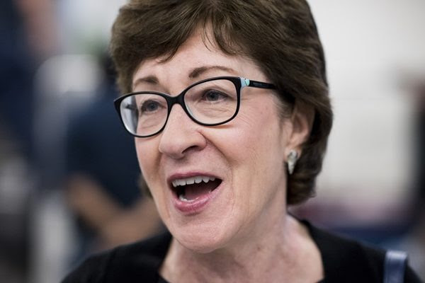 Collins: I Will Not Support Anti-Abortion Supreme
Court Candidate