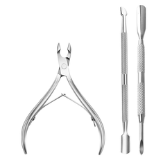 3pcs Stainless Steel Nail Cuticle