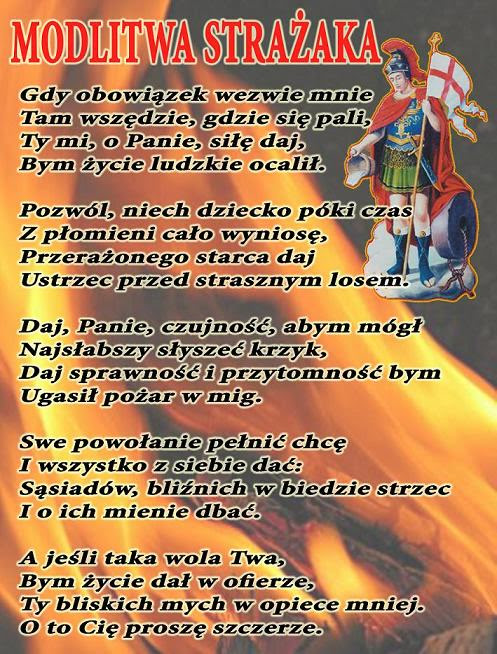 OSP Sanok Olchowce - Modlitwa strażaka