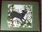 Black Cat up a Tree - Posted on Saturday, January 10, 2015 by Elaine Shortall