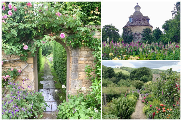 Pictures from gardens in Cotswolds region