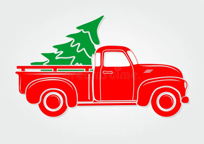 christmas-greeting-card-vintage-pickup-truck-christmas-tree-christmas-greeting-card-vintage-pickup-truck-christmas-tree-127187945