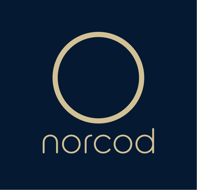 Norcod logo uden payoff blue