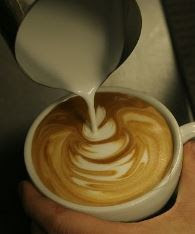 photo of a latte