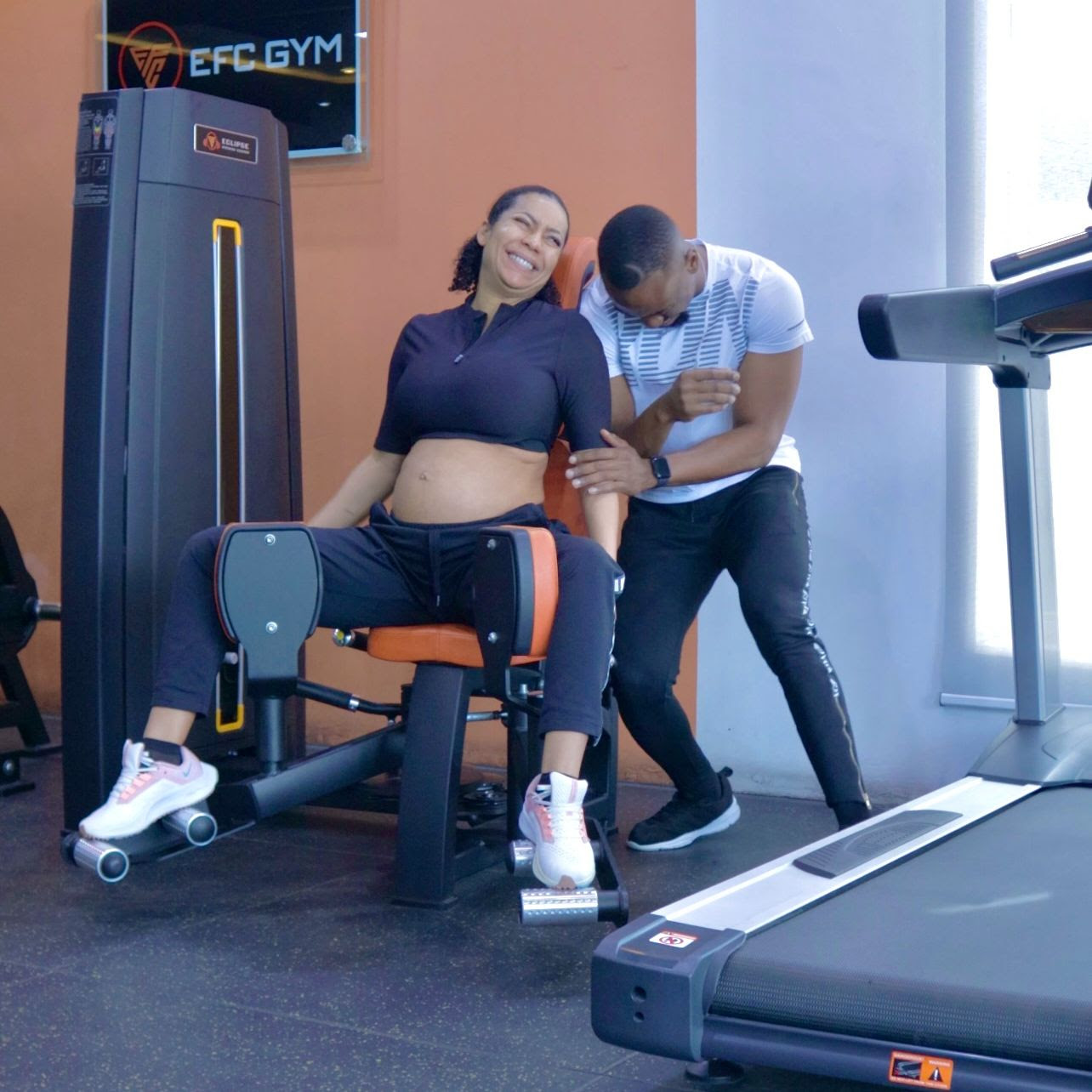 FITNESS ENTHUSIAST SAGA AND MARIA CHIKE INSPIRE WITH THEIR WORKOUT