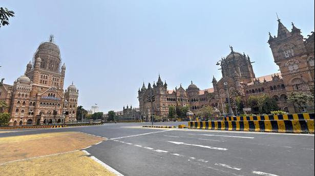 Road to recovery An empty road in front of the Chhatrapati Shivaji Maharaj Terminus in Mumbai on Saturday during the weekend lockdown imposed by the Maharashtra government. Vivek Bendre