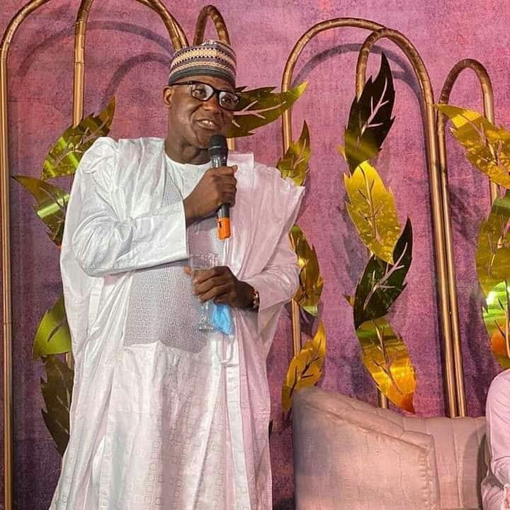 Photos from the wedding of ex-Speaker Dimeji Bankole to Kebbi state governor
