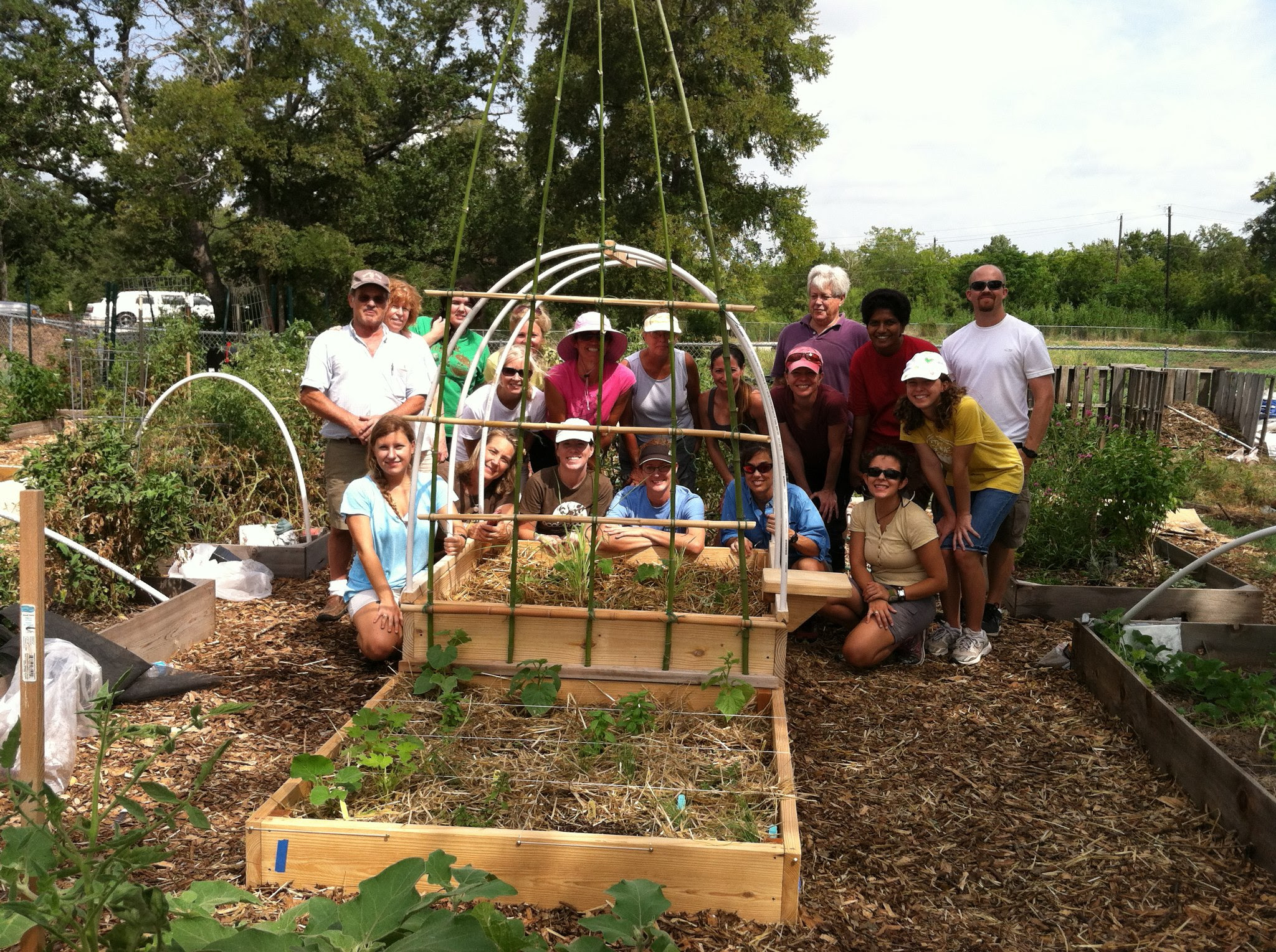 The Sustainable Food Center's Citizen Gardener classes begin in September.