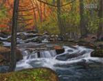 Autumn Stream - Posted on Sunday, March 1, 2015 by Donald Curran