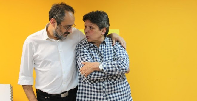 Antonio Baños y Gabriela Serra. M.F.