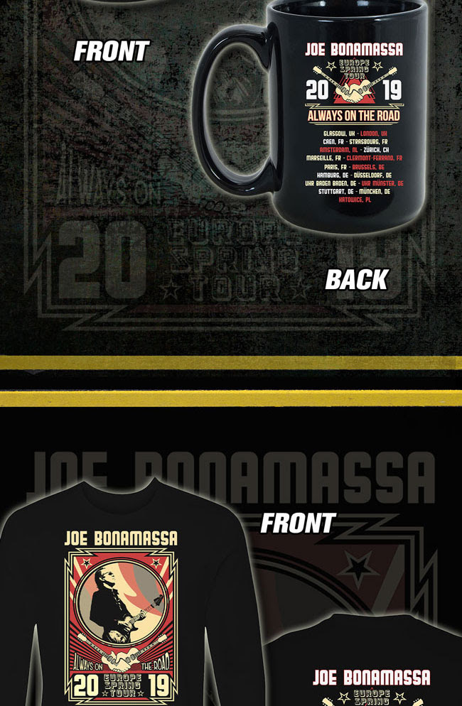 The hottest Bonamassa merch on sale now!