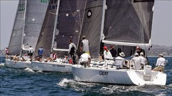 J/120s sailing at Long Beach Race Week