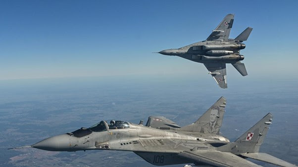 Poland will send Ukraine four MiG-29 jets.