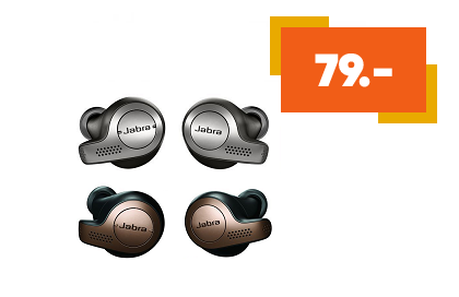 Ecouteurs sans fil True Wireless Jabra Elite 65t Noir et Cuivre / Titan