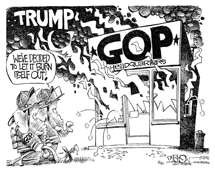 gop on fire