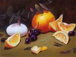 Orange and Egg - Posted on Saturday, April 11, 2015 by Donna Munsch