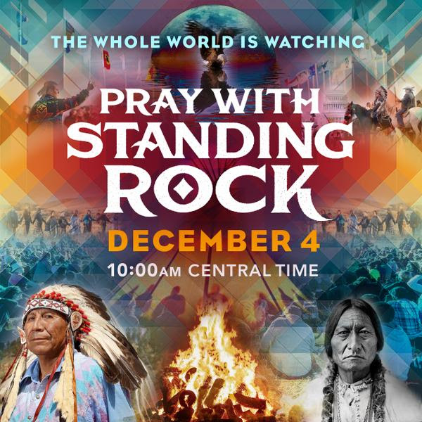 TODAY, for Standing Rock :: A Global Synchronized Prayer  A8461588882a43058a24bebb8d8d4999