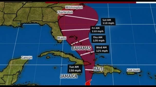 Timing Dangerous Hurricane Matthew, State of Emergency Declared In Florida and North Carolina