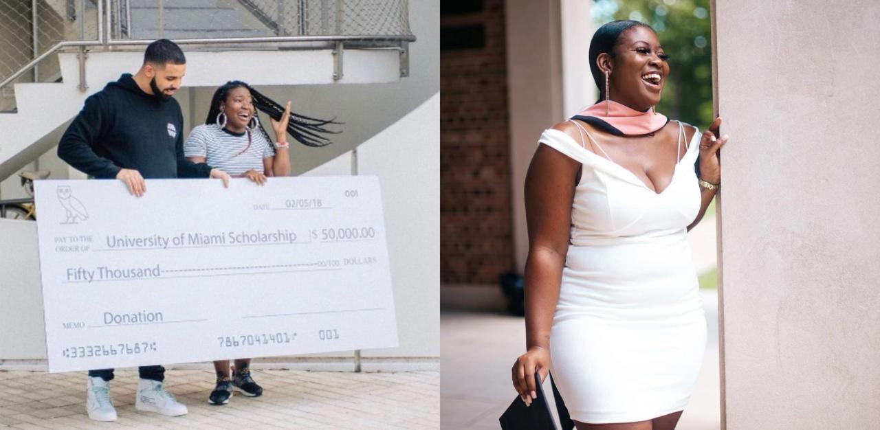 Woman who received ,000 scholarship in Drake?s ?God?s Plan? video celebrate as she