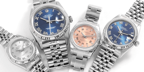 The Rolex Datejust comes in a myriad of sizes, metals, dials, bezels, and bracelet styles.