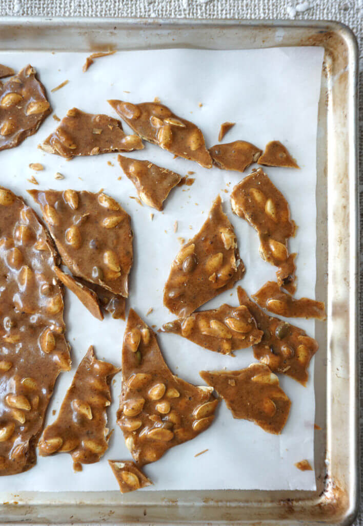 Pumpkin Spice Brittle
