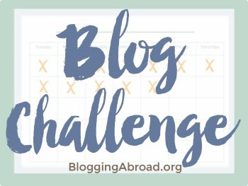 Blogging Abroad's 2017 New Years Blog Challenge