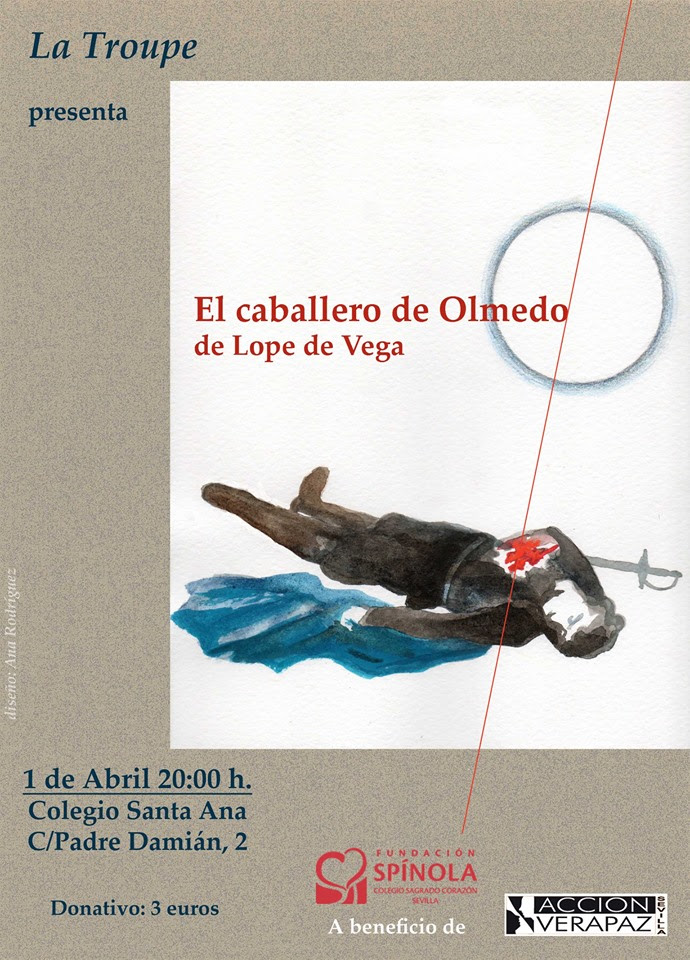 Cartel obraTeatral ElCaballeroDeOlmedo