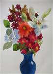 Watercolor Bouquet - Posted on Saturday, December 20, 2014 by Nel Jansen