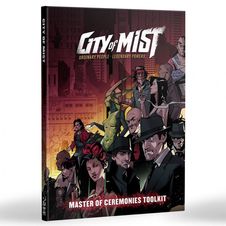 City of Mist RPG New Releases