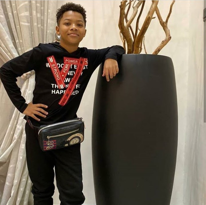 Peter Okoye and Lola Omotayo-Okoye release photos of their son to celebrate him as he turns 12
