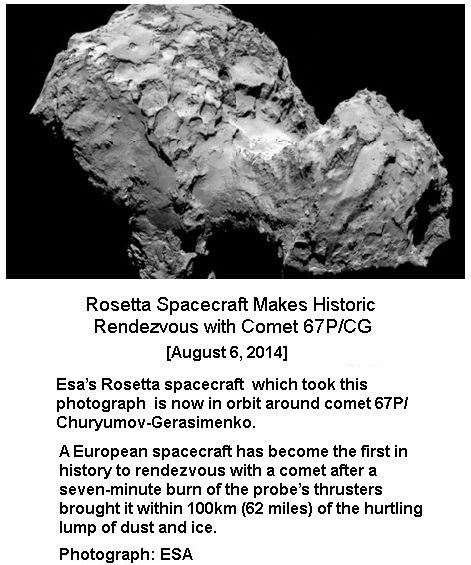 Rosetta near comet