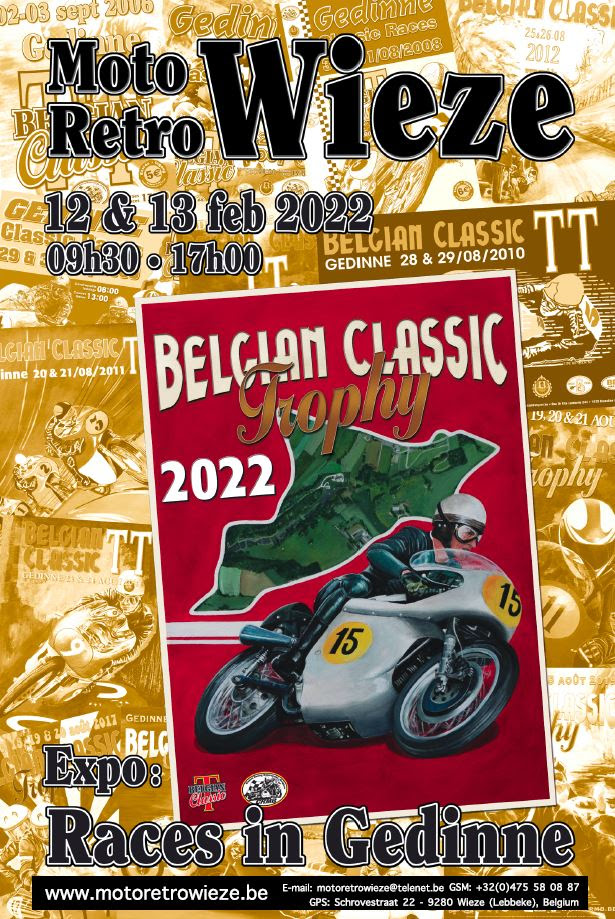 C'est reparti pour Moto - rétro de Wieze - Thème de l'expo cette année: "Races in Gedinne". 44fb2bea-904b-4433-7b74-020ed5030ff3