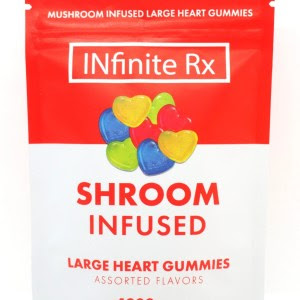 Infused Large Heart Gummies Edibles