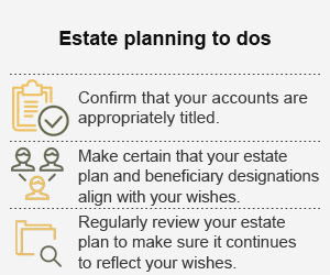 Estate planning to dos