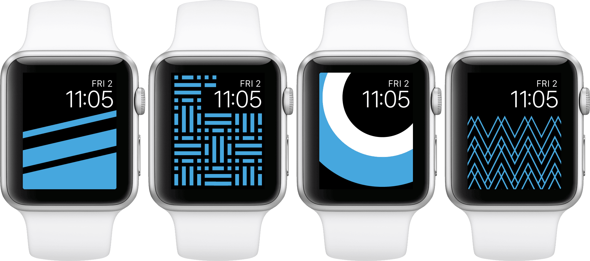 Apple Faces a website for Apple Watch wallpapers