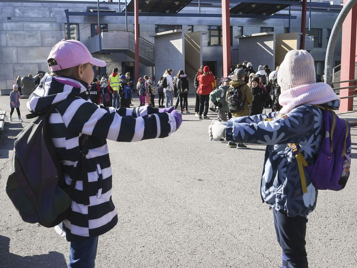 Foto: Colegio de Helsinki (Finlandia). (EFE/EPA/Kimmo Brandt)