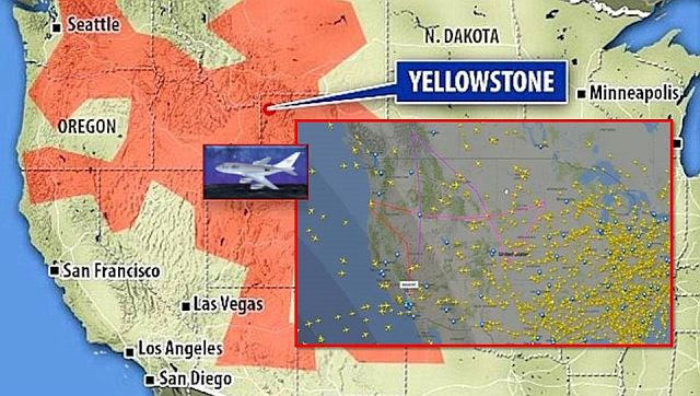 Yellowstone Super Volcano Being Monitored by NASA SOFIA via Flightradar24 (Video)