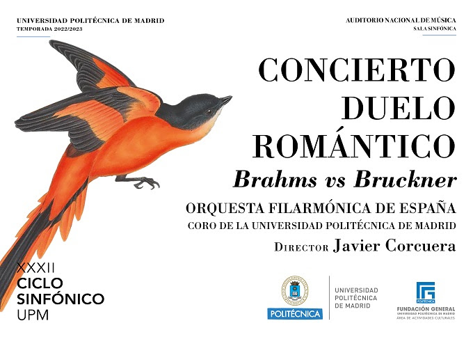 universidad politecnica de madrid  CONCIERTO DUELO ROMÁNTICO: Brahms vs Bruckner