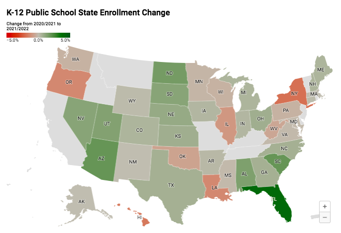 Enrollment Map 3-27-22