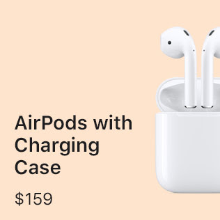 AirPods with Charging Case $159