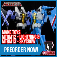 Transformers News: TFSource News! MT Lightning/Skycrow, FT Quietus/Dracula, Encore God Fire Convoy, MMC Spartan/Kultur