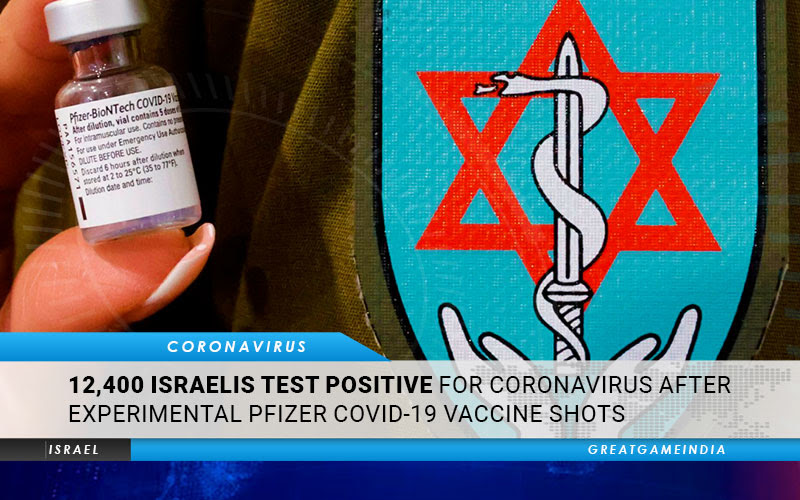 12,400 israelíes dan positivo por coronavirus después de la vacuna experimental Pfizer Covid 19