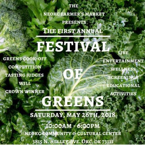 NE OKC Farmers Market Festival of Greens