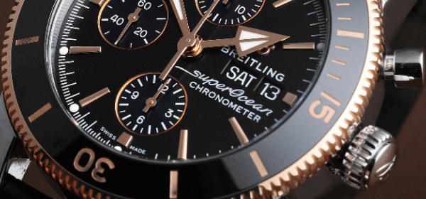 Breitling Superocean Heritage Steel Rose Gold